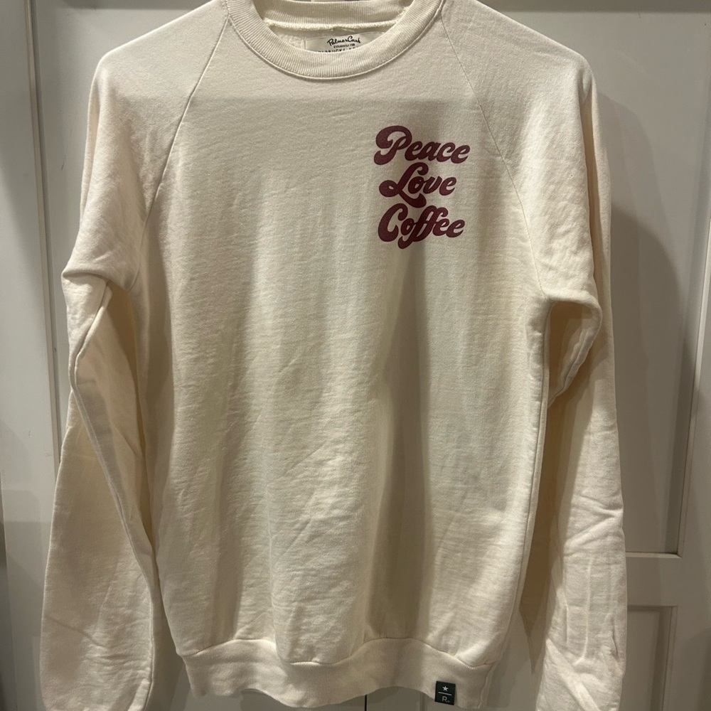 Starbucks x Palmer Cash Reserve Peace Love Coffee Crewneck Sweatshirt